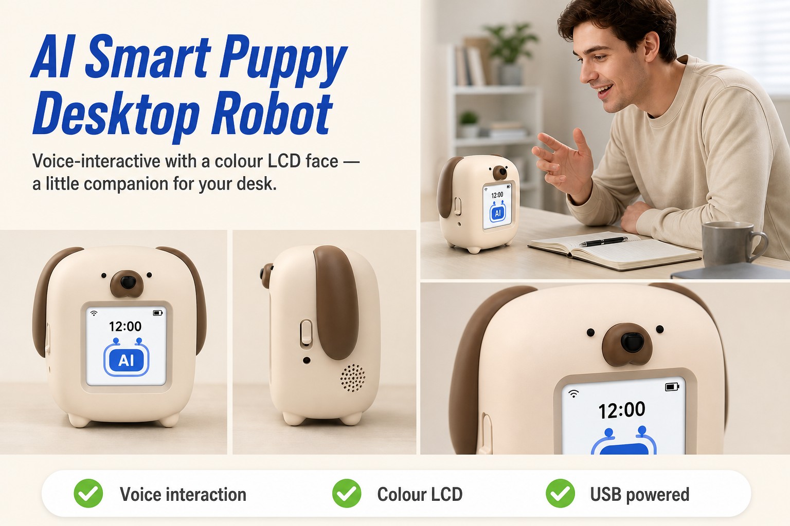<p><b>Interactive Toy for Talking, Learning, and Play</b></p> <link href="https://fonts.googleapis.com/css?family=Inter" rel="stylesheet" type="text/css" />