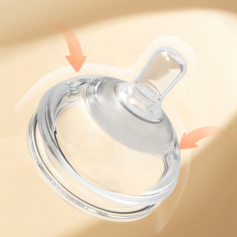 Silicone Feeding Bottles for Babies - BPA Free, Travel Ready