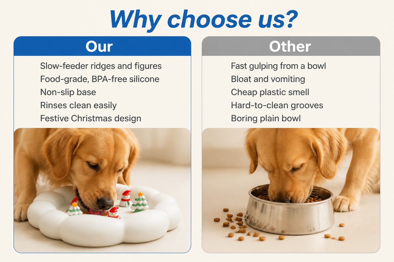 <p><b>Why Choose Our Pet Slow Feeder Mat for Pet Parents</b></p> <link href="https://fonts.googleapis.com/css?family=Inter" rel="stylesheet" type="text/css" />