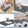 Silicone Washer Dryer Top Mat 54x27.5 - Anti-Slip with Lip