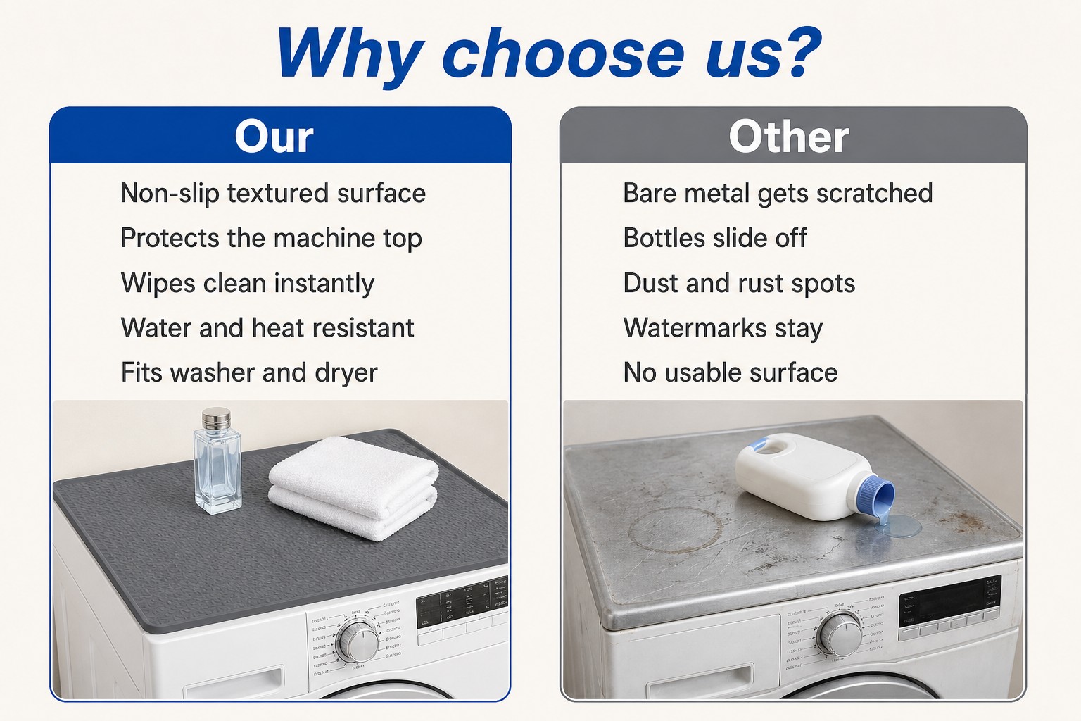 <p><b>Why Choose Our Washer Top Mat for Homeowners</b></p> <link href="https://fonts.googleapis.com/css?family=Inter" rel="stylesheet" type="text/css" />