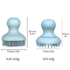 Silicone Shampoo Brush for Scalp Massage - Wet & Dry Hair