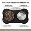 Silicone Pet Bowl for Dogs and Cats Feeder Bowls for Pets Dog Food Bowl with No-Spill and Non-Slip Design