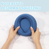 Anti-Spill Foldable Silicone Dog Water Bowl Eco-Friendly Pet Supplies Solid Pattern Modern Style