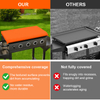 Custom 17/22/28/36 Inch Silicone Griddle Mat Food Grade Protective Cover for Blackstone BBQ Grill Accessory