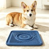Food Grade Silicone Portable Lick Mat for Pets Slow Food Dispensing Pad Anti Skid Base Interactive Calming Treat