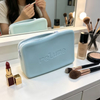 유행 대용량 다목적 실리콘 세면 용품 보관 가방 지퍼 클로저 휴대용 여행 화장품 가방