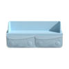 Bathroom Bathtub Corner Shower Splash Guard Detachable Play Shelf Area Bath Tub Topper Splash Guard for Bathtub