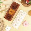 Top Rankings Food-Grade Silicone Round Donut Mold Easy Release Oven Cake Baking Tool