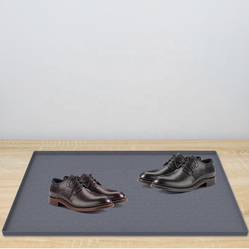 2025 New Kitchen Silicone Sink Mat Custom Waterproof Hole Anti-slip Silicone Kitchen Cabinet Protector Mat Under Mat