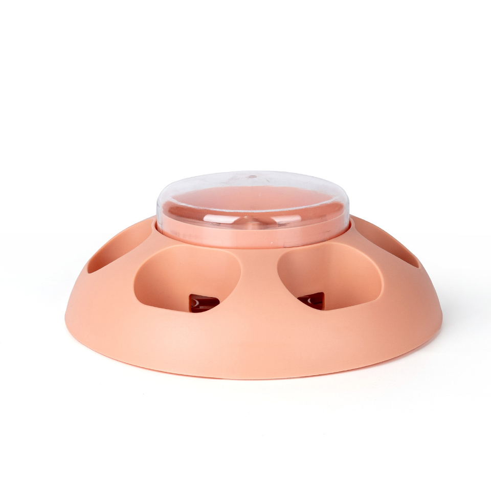 Top Ranking Pet Press Leakage Food Device Toy Dog Interactive Puzzle Training Feeding Slow Food Bowl