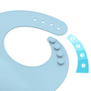 Nursery Supplies Custom Baby Bib BPA Free Waterproof Shape Color Baby Feeding Silicone Baby Bibs