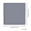 Modern Style Kitchen Anti-Slip Silicone Sink Mat Waterproof with Hole Protective Cabinet Mat Under Sink Mat