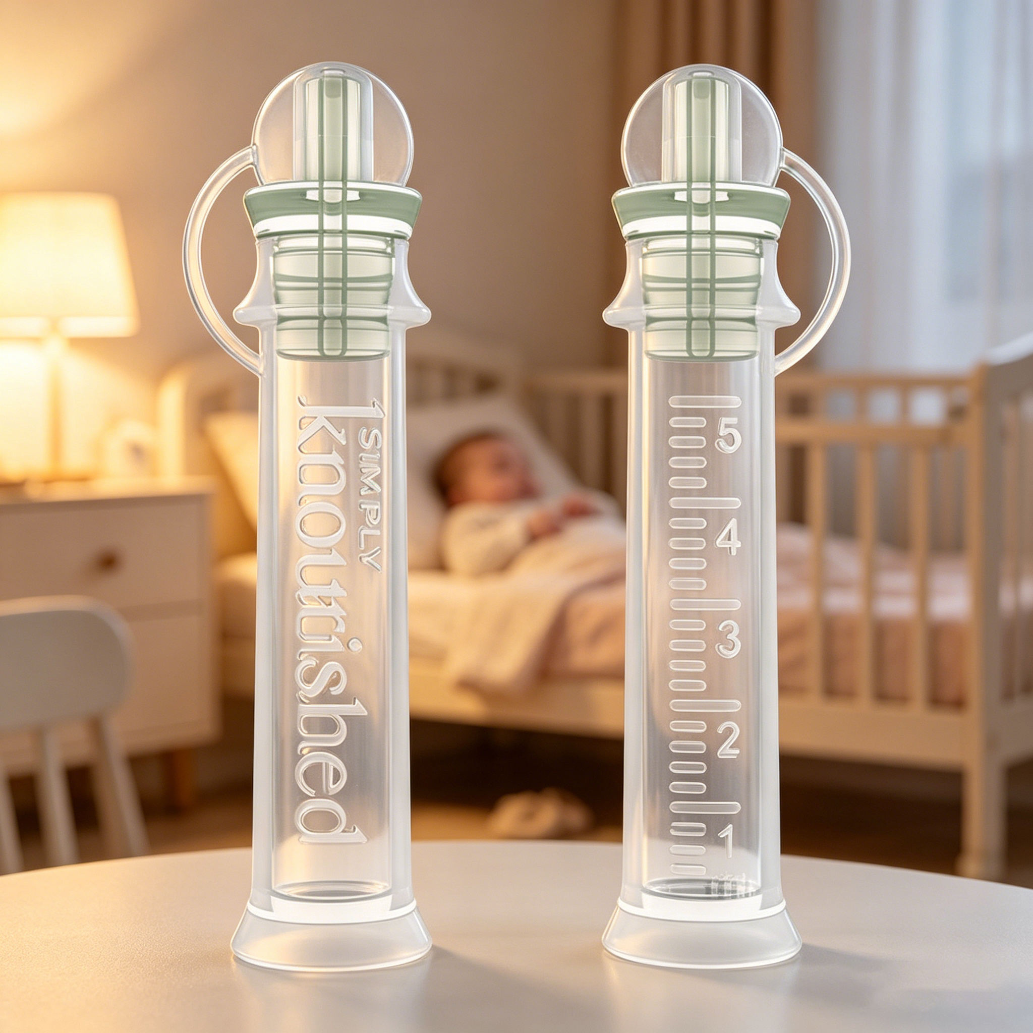 Silicone Colostrum Collector Wearable Milk Leak Catcher Breast Milk Storage Tube Colostrum Feeding