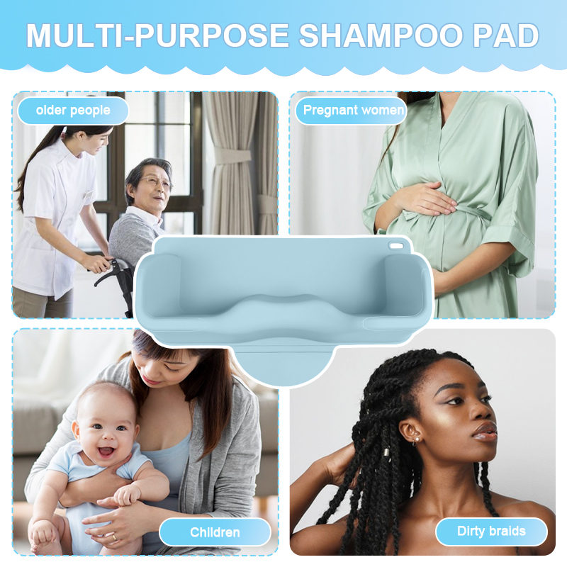 Baby Hair Wash Basin - Portable Tear-Free Shampoo Bowl