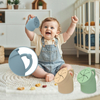 Silicone Baby Snack Cup with Grip Handle - Spill Proof