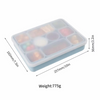 Silicone Kids Lunch Box - Divided Snack Container, Portable