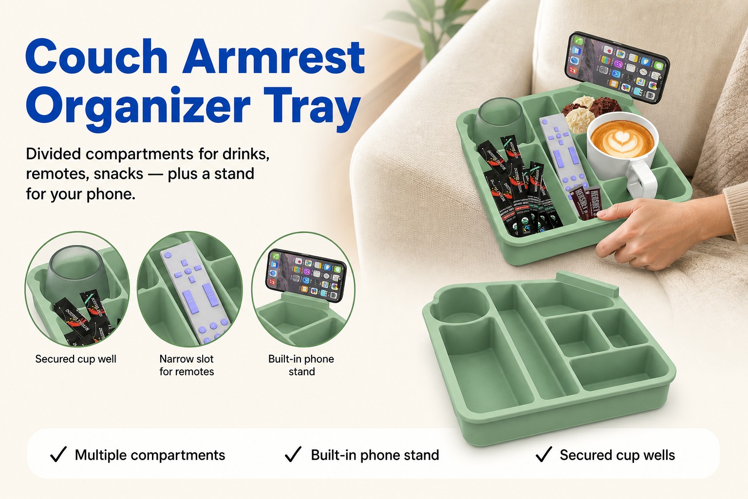 <b>Soft, Flexible, and Multi-Compartment Silicone Design</b><br /> <link href="https://fonts.googleapis.com/css?family=Inter" rel="stylesheet" type="text/css" />