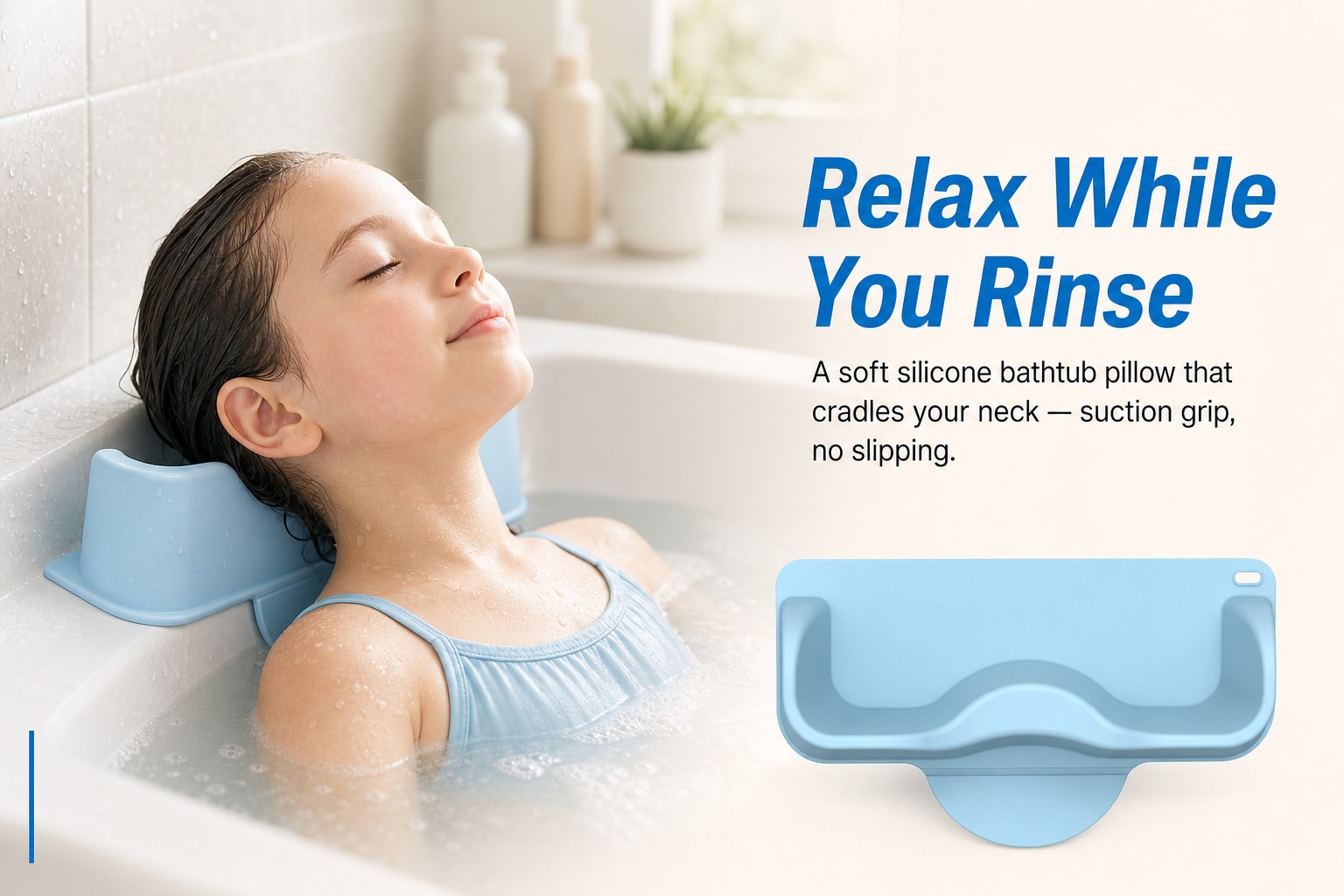 <b>Soft, Flexible, and Neck-Supporting Silicone Design</b><br /> <link href="https://fonts.googleapis.com/css?family=Inter" rel="stylesheet" type="text/css" />