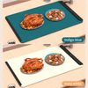 2026 New Fast Heating Foldable Food Portable Electric Warming Tray Smart Plate Silicone Plate Table Mat