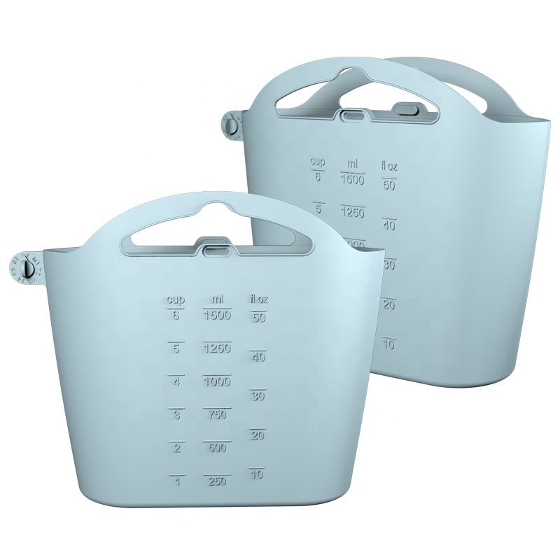 Wholesale Food Preservation Bag Collapsible Wide Silicone Food Grade Reusable Food Storage Bag