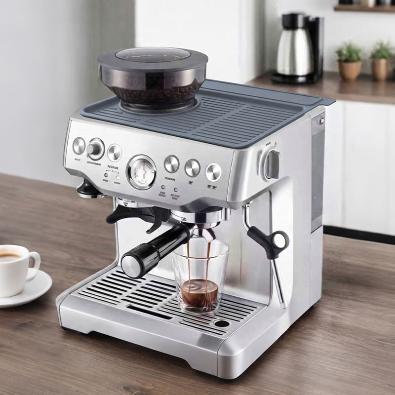 Espresso Tamper Mat Water-Resistant Tamping Mat for Breville 870/880 Silicone Top Mat for Breville Espresso