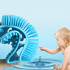 Wellfine 100% Silicone Gentle Nubs Massage Scrubber Skin Exfoliation Cellulite Treatment Silicone Brush Shower Baby Brush