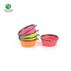Silicone Collapsible Dog Bowl, Foldable Expandable Cup Dish for Pet Cat Food Water Feeding Portable Travel Bowl Free Carabiner