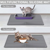 Cat Dog Food Mat Waterproof Non Slip Waterproof Feeding Mat Rapid Water Absorption Dog Mat