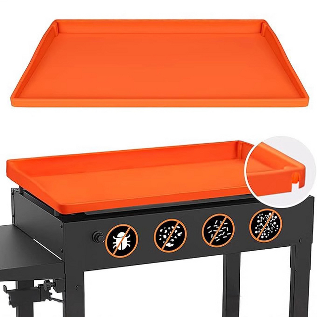 Protector protector de la parrilla de los accesorios del Bbq de la estaci&oacute;n de la estera superior de la parrilla del silic&oacute;n de la categor&iacute;a alimenticia para todas las estaciones