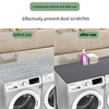1300*650mm Foldable Silicone Mat Non-Slip Waterproof Silicone Washing Machine Cover Washer Dryer Top Protector Mat