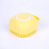 New Arrivals Custom Pets Brushes Bath Massage Brush Shampoo Dispenser Dog Grooming Tool Pet Cat Dog Bath