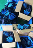 Custom Silicone Pet Hair Remover Gloves Pet Grooming Glove Guantes De Mascotas Deshedding Brush Glove With 260 Grooming Tips