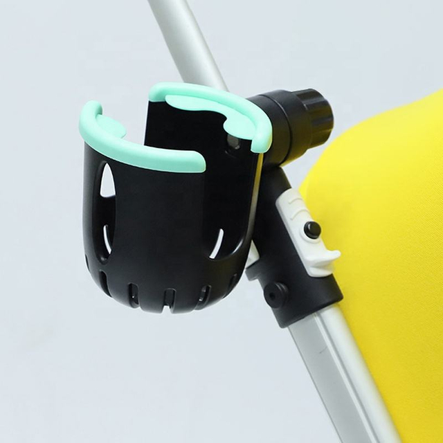 Wellfine 2026 Hot Selling Universal Classic Plastic Stroller Cup Holder for Pram Stroll Bottle Holder