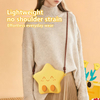 Cartoon Silicone Crossbody Storage Bag Fashionable Cute Wallet Purse Waterproof Portable Travel Single Shoulder Bag