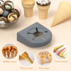 2026 New Arrivals Anti-Drip Popsicle Cone Food Grade Silicone Ice Cream Cup Holder