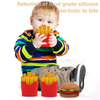 Wellfine Best Selling Creative Educational Silicone Baby Stacking Toys BPA Free Food Grade Fashion Toy for Ages 0-13 Unisex