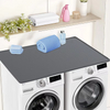Non-Slip Silicone Washer Dryer Top Cover Protect Mat Waterproof Washer Top Cover Pad for Home Kitchen Laundry Room