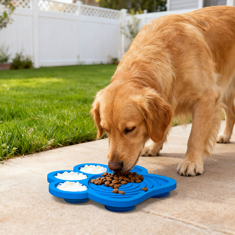 Cuencos modernos de silicona para mascotas, port&aacute;tiles, plegables, de viaje para perros y gatos, patr&oacute;n s&oacute;lido para uso en interiores y exteriores
