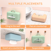 Silicone Tissue Box Holder with Suction Cup - Napkin Case