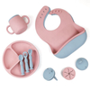 Silicone Divider Plate & Bowl Set with Spoon - for Kids