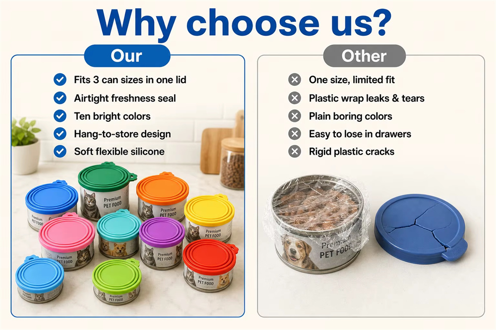 <span style="color:#2f4a52;"><span style="font-family:inter;"><strong>Why Choose Our Silicone Can Covers for Pet Parents</strong></span></span> <link href="https://fonts.googleapis.com/css?family=Inter" rel="stylesheet" type="text/css" />
