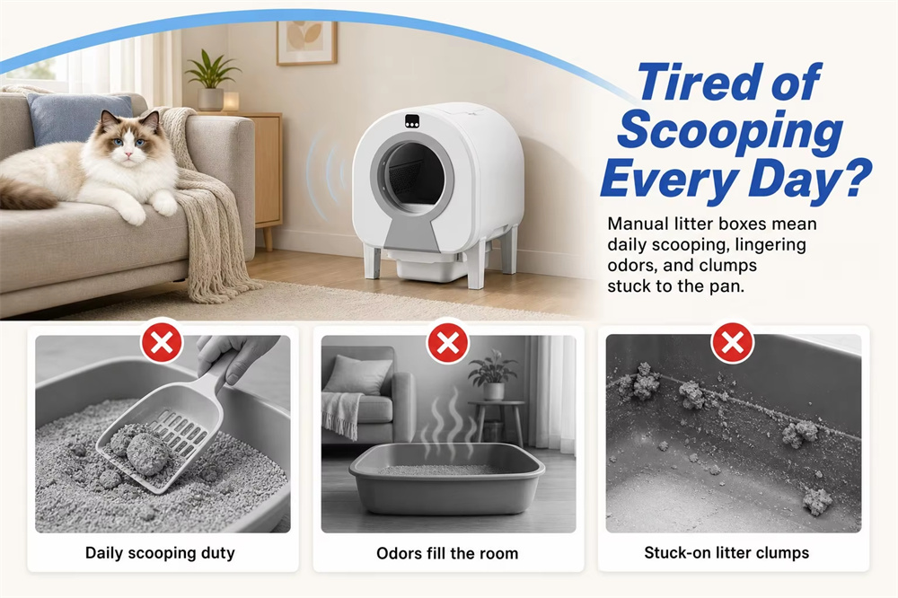 <span style="font-family:inter;"><span style="color:#2f4a52;"><strong>Designed for Less Scooping and More Peace of Mind</strong></span></span> <link href="https://fonts.googleapis.com/css?family=Inter" rel="stylesheet" type="text/css" />
