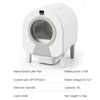 Self-Cleaning Cat Litter Box - APP Control for Multiple Cats