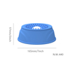 Silicone Slow Feeder Dog Bowl - Anti-Slip with Suction Cups