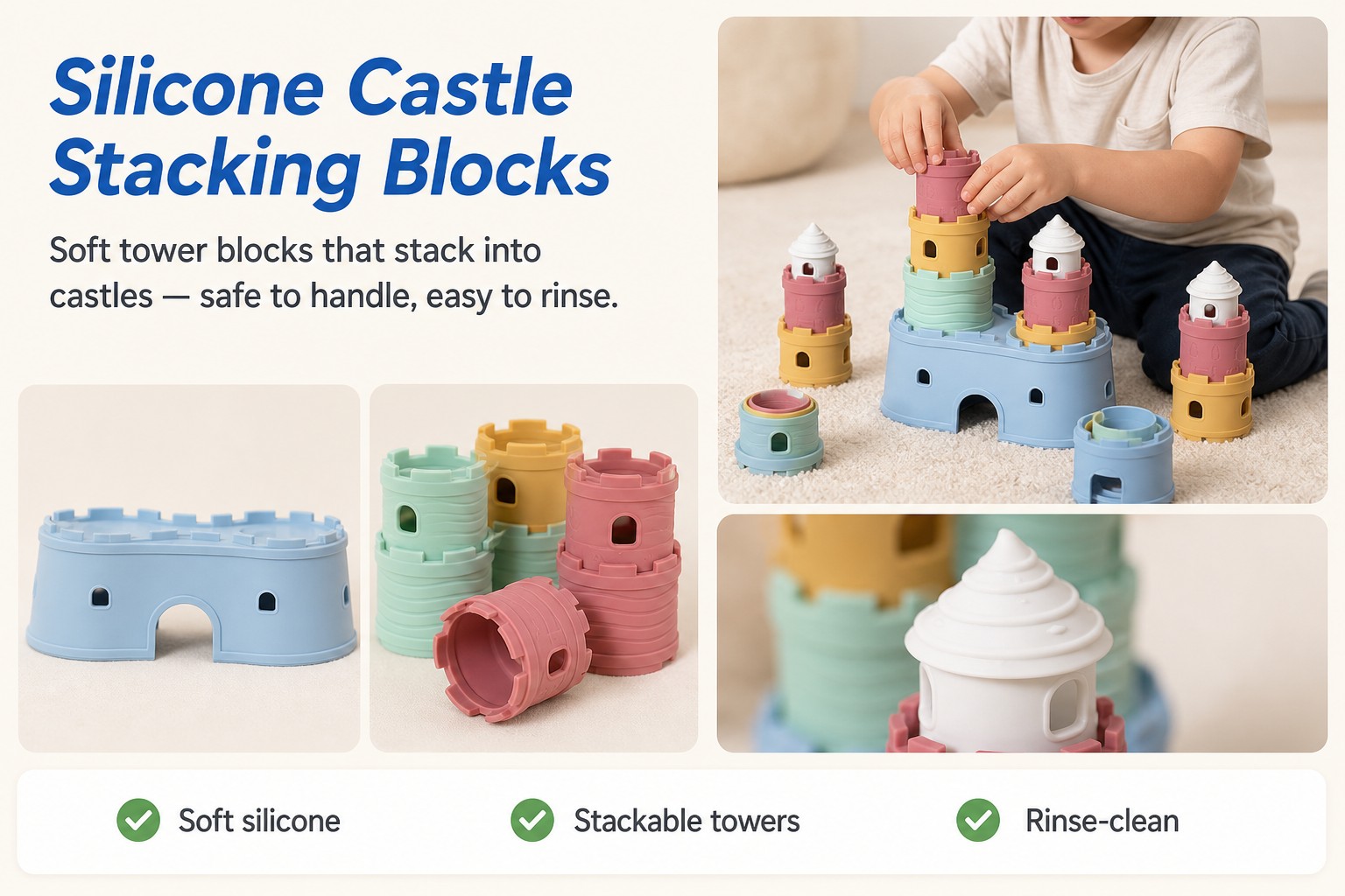 <p><b>Castle Building Set for Smarter, Safer Play</b></p> <link href="https://fonts.googleapis.com/css?family=Inter" rel="stylesheet" type="text/css" />