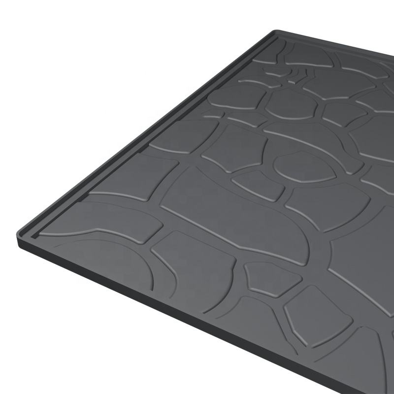 Anti slip Kitchen Cabinet Mats Wholesale Table Mats Silicone Pad Waterproof Silicon Under the Bathroom Sink Cabinet Mat
