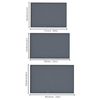 Anti slip Kitchen Cabinet Mats Wholesale Table Mats Silicone Pad Waterproof Silicon Under the Bathroom Sink Cabinet Mat