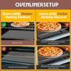 Tapete de silicona para pollo a la parrilla, sellador de aceite, tapete para hornear para barbacoa al aire libre, horno para hornear galletas, herramienta de cocina para pan
