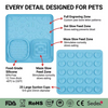 Wholesale Slow Feeder Dog Bowls Lick Mat Anti-Slip Durable Plastic Silicone Interactive Toy for Large Medium Small Dogs Cats